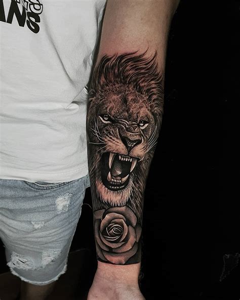 Roaring Lion Tattoo