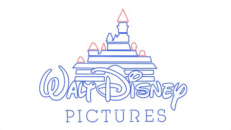 How To Draw Disney Pictures Logo Step by Step - [14 Easy Phase]