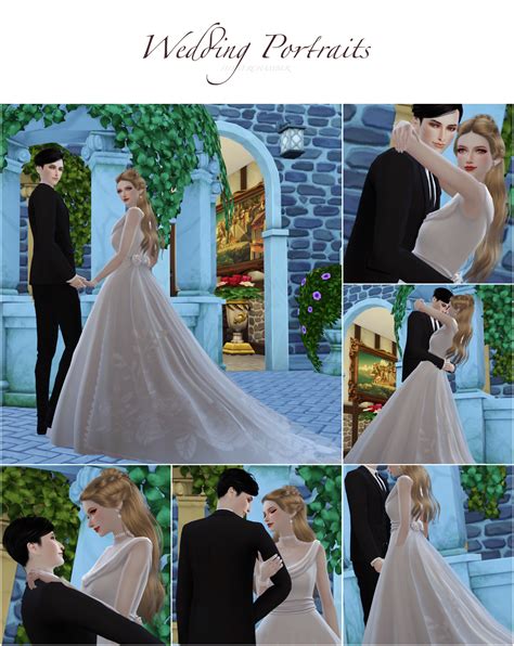 Flower Chamber — 🌺 Wedding Project Re-edit Poses Sets 🌺 Notes: 4...