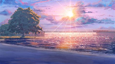 Pink Anime Scenery Wallpapers - Top Free Pink Anime Scenery Backgrounds - WallpaperAccess