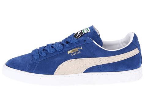 Puma Suede Classic in Blue (Olympian Blue/White) | Lyst