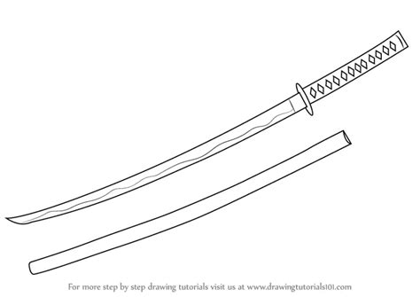 Samurai Katana Sword Drawing