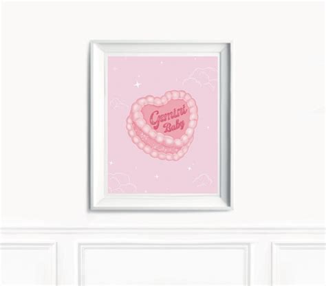 Gemini Print gallery Wall Art zodiac Sign printable Art minimalist Art posters and Prints ...