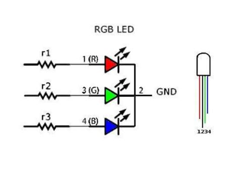 RGB LED Common Cathode (3 Pack) – SMARTQAT