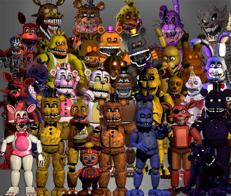 Chel Plin de înțeles depășire fnaf fan made animatronics Voi dilua Salon