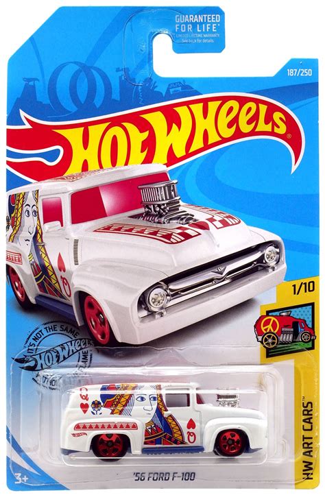 Hot Wheels HW Art Cars 56 Ford F-100 Diecast Car 110 Mattel Toys - ToyWiz