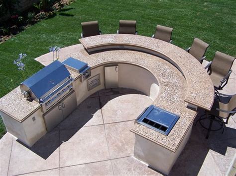 Cast Concrete Outdoor Kitchen Countertops – Things In The Kitchen