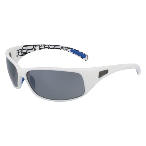 Narrow Wrap Sunglasses - Snow