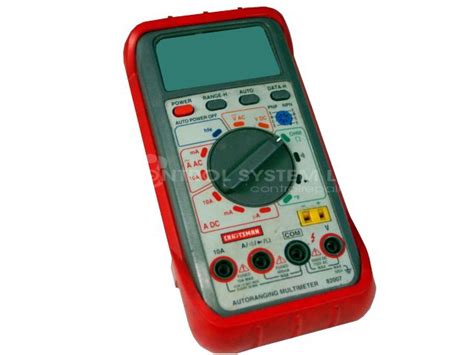 Craftsman 82007 Autoranging Multimeter | Control System Labs