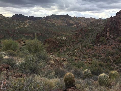 Hiking the Boulder Canyon Trail in Arizona