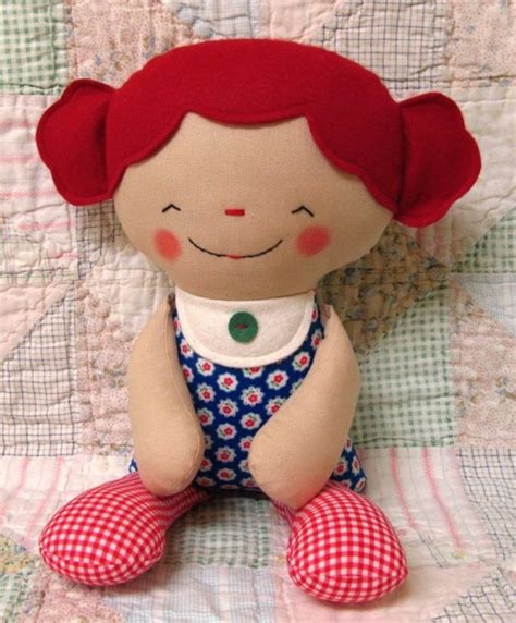 Rag Doll PATTERN PDF Pattern Cloth Doll Softie Soft Toy - Etsy