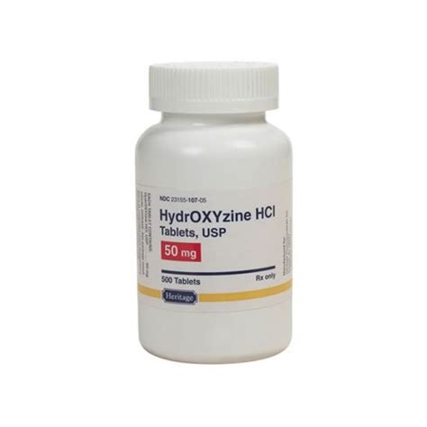 Hydroxyzine HCl Tablets 50mg - Lodi Veterinary Care