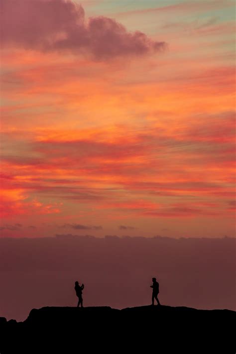 Sunset silhouettes #sky #skies #nature #photography | Sunset, Sunset silhouette, Nature photos