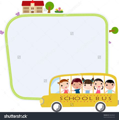 school bus borders clipart - Clipground