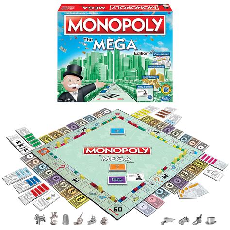 Winning Moves Games Monopoly The Mega Edition- Buy Online in United ...