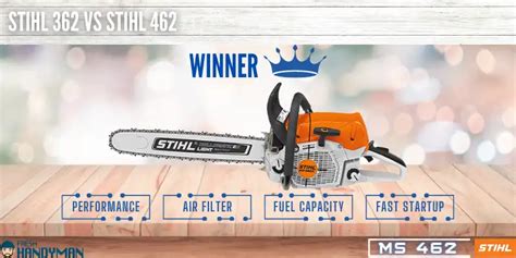 Stihl 362 VS 462 (In-Depth Comparison) - FreshHandyman