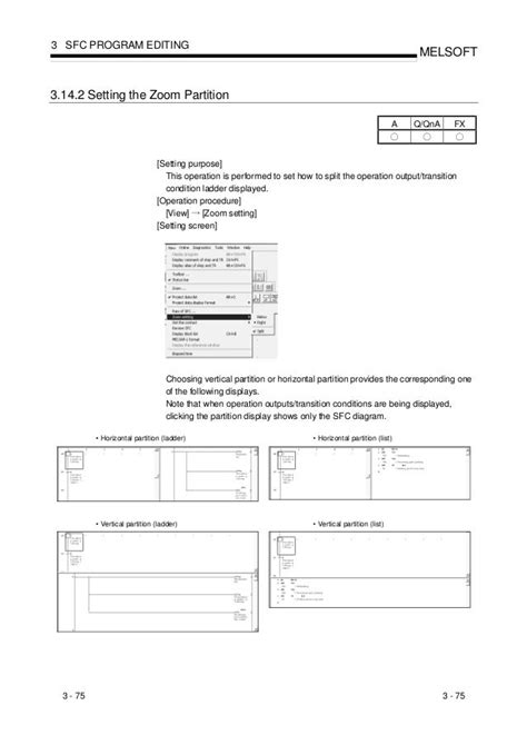 Sequential Function Chart manual programming