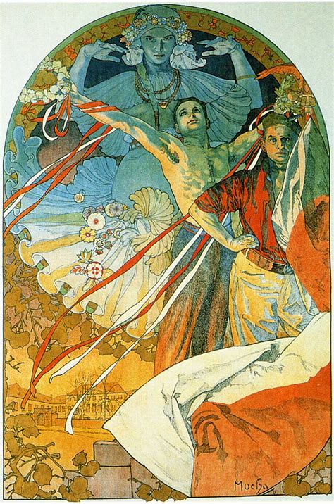 8th Sokol Festival - Alphonse Mucha - WikiArt.org - encyclopedia of visual arts