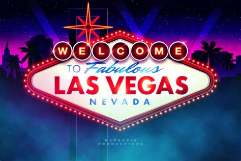 Welcome To Las Vegas Sign Template