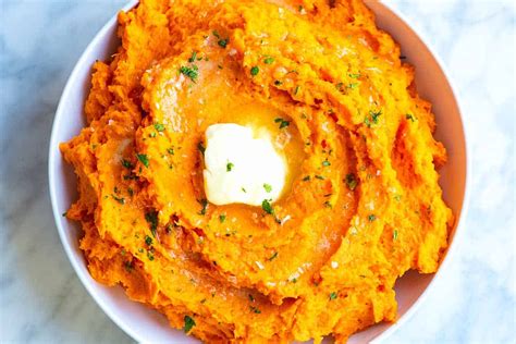 Easy Mashed Sweet Potatoes Recipe