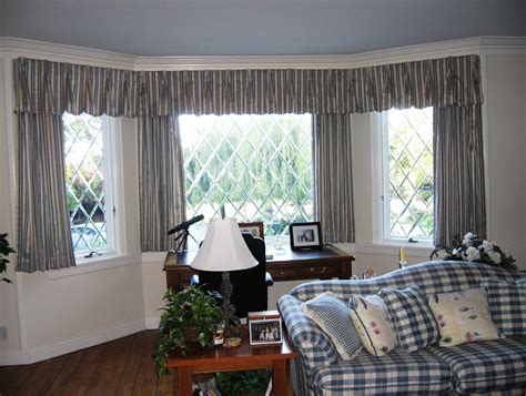 Curtain Ideas For Large Bay Windows | Home Design Ideas