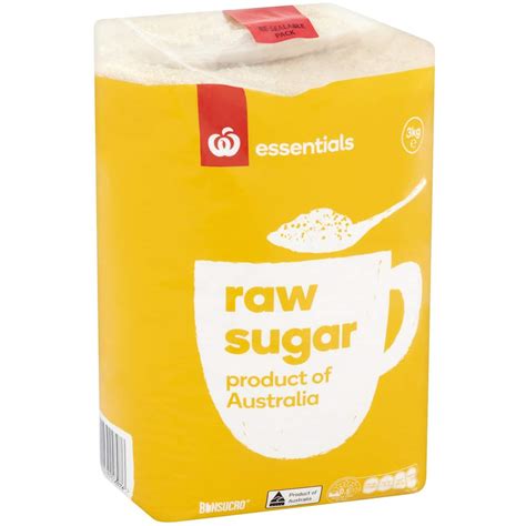 Essentials Raw Sugar 3kg | bunch