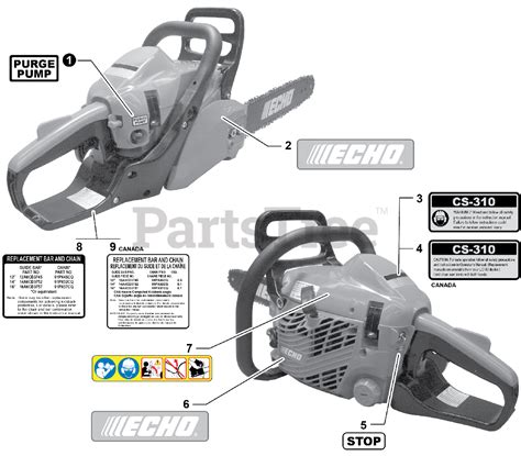 Parts For Echo Chainsaw Cs 310