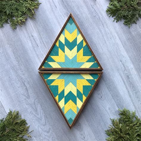 Rustic Wood Wall Art. Geometric Wall Decor. Bursting Star - Etsy