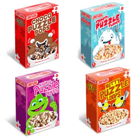 3 Kinds of Cereal Box Puzzle | BEACH