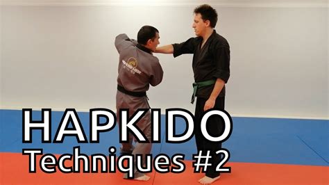 Techniques de HAPKIDO 2 - YouTube