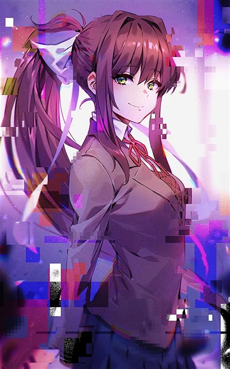 Just Monika [DDLC] [2000x3200] : r/Animewallpaper