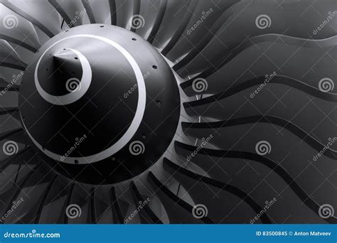 Jet engine blades stock image. Image of intake, concept - 83500845