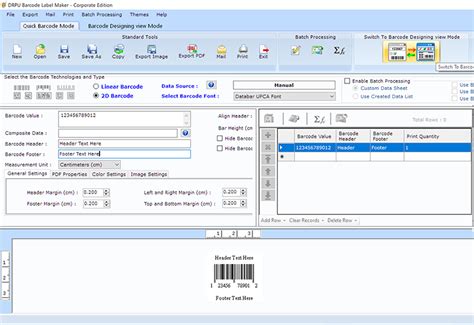 Download Barcode Generator Software 9.2 for Windows | Softondo.com