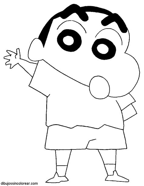 shin chan Imágenes colouring pages - SHINCHAN