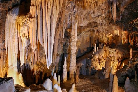 Stalactites and stalagmites Stock Photo by ©santirf 19448491