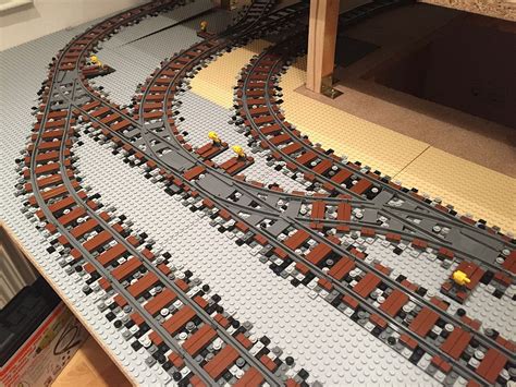 Lego Track, Lego Train Tracks, Amazing Lego Creations, Train Engines, Lego Architecture, Custom ...