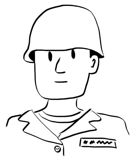 Soldier Drawing at GetDrawings | Free download