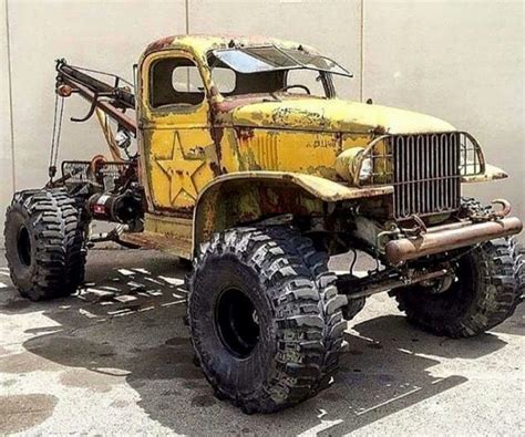 1940s GMC 4x4 tow truck | Rat rods truck, Dodge trucks, Rat rod