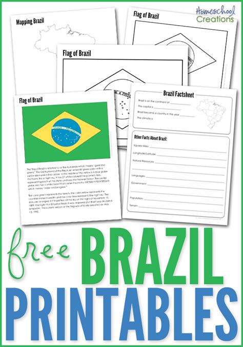 Brazil Geography Printables - FREE Printable Download