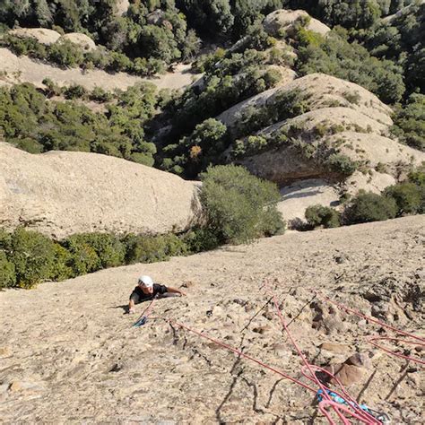 Rock Climbing in Montserrat near Barcelona. 1-day trip