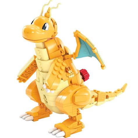 Pokemon Mega Atom Block Dragonite Set - Entertainment Earth