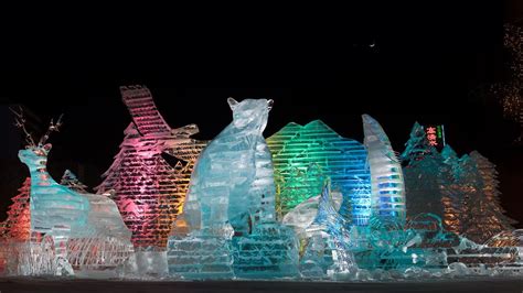 Ice sculptures at Sapporo Winter Festival, Japan (© Shayne Hill Xtreme Visuals/Getty Images ...