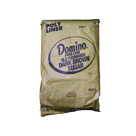 Domino Dark Brown Sugar 50lb