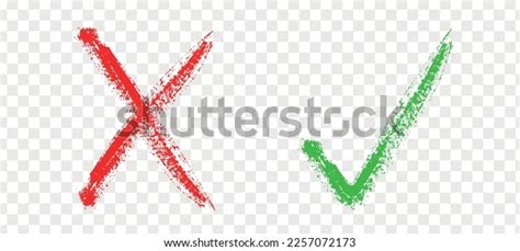 Right Green Wrong Red Icon Ok Stock Vector (Royalty Free) 2257072173 | Shutterstock