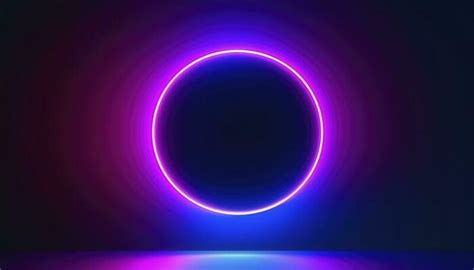 Purple Neon Circle Stock Photos, Images and Backgrounds for Free Download