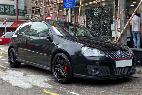 Volkswagen Golf GTI Mk5 Black Advanti Decado Wheel | Wheel Front