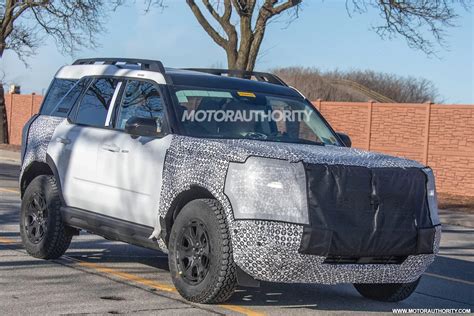 2025 Ford Bronco Sport spied with updates, extra capability