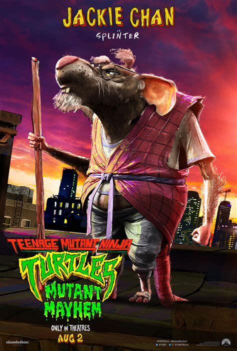 Teenage Mutant Ninja Turtles: Mutant Mayhem Drops 17 Character Posters - GameSpot