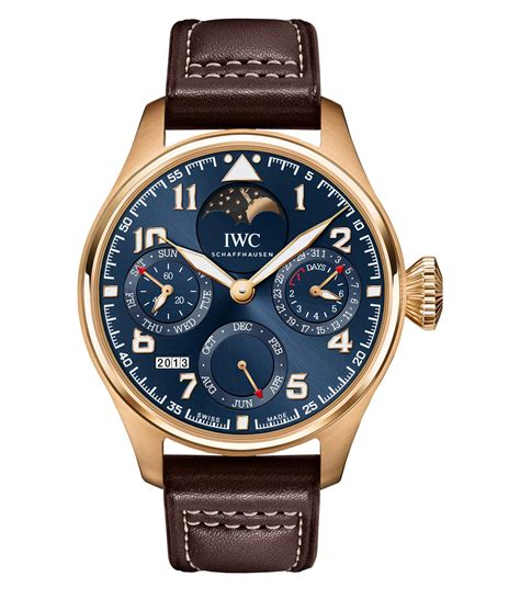 Big Pilot's Watch Perpetual Calendar Edition 'Le Petit Prince' 18ct Red Gold | IWC | The ...