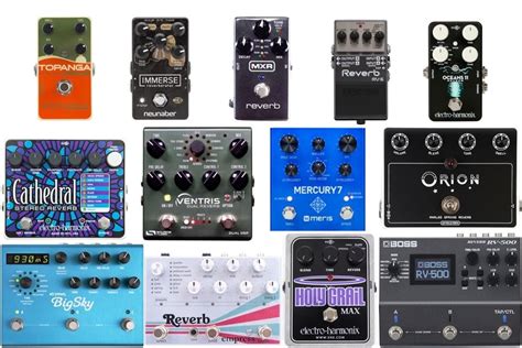 Top 11 Best Reverb Pedals For Guitar & Bass Of 2024